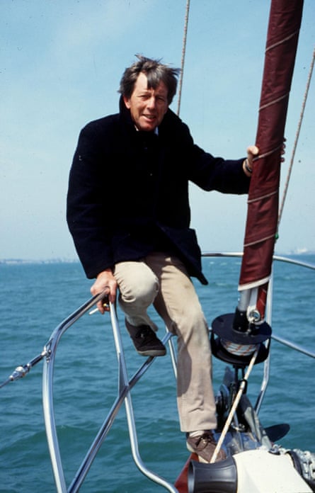 John Noakes, a keen sailor, in 1985.