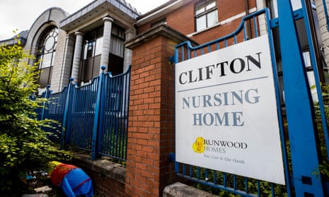 Clifton nursing home in north Belfast, which is operated by Runwood Homes