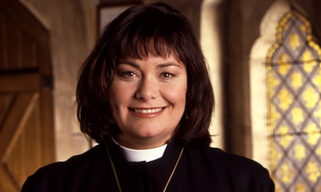 Dawn French as the Rev Geraldine Granger in BBC TV’s The Vicar of Dibley.