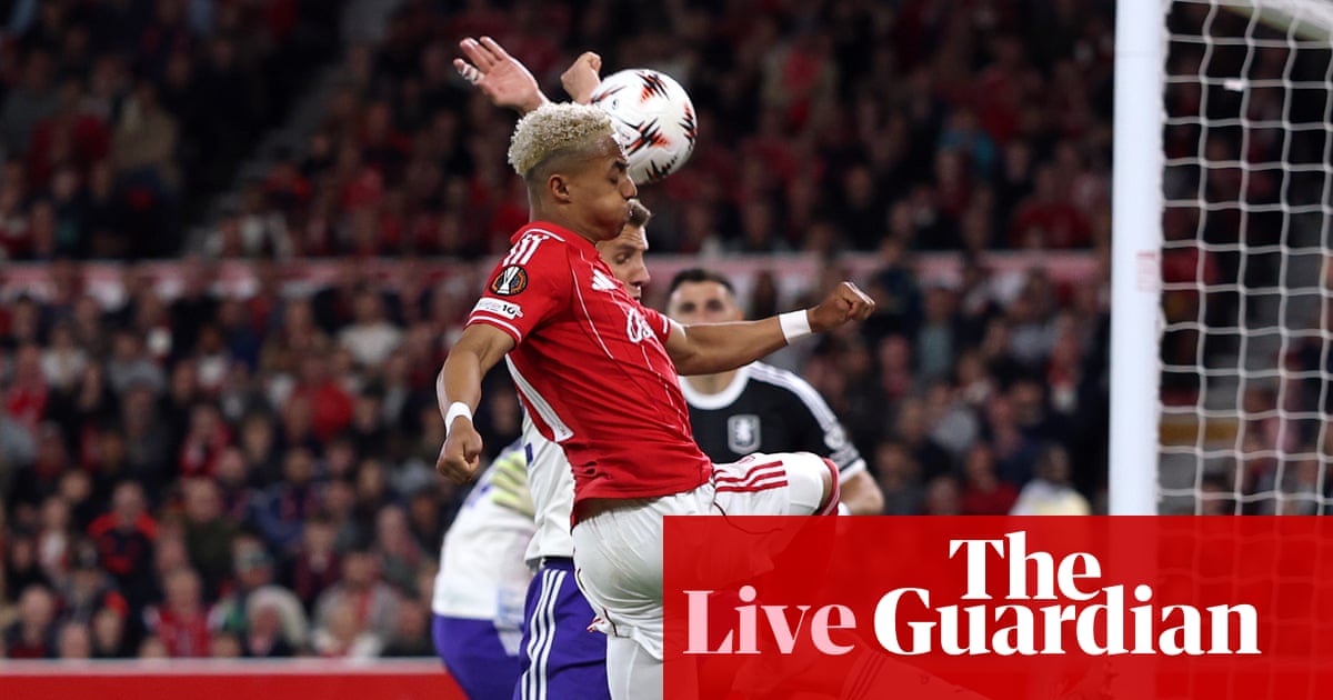 Nottingham Forest v Aston Villa: Europa League semi-final, first leg – live