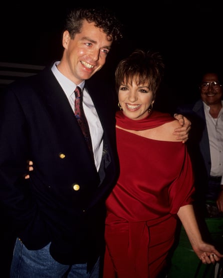 Minnelli and Neil Tennant in 1989.