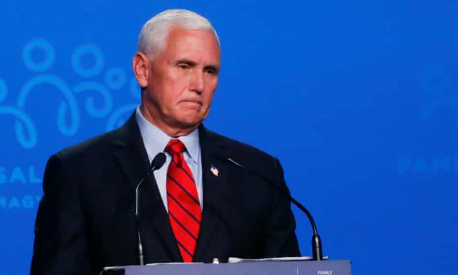 Mike Pence on Trump: ‘I can tell you that we parted amicably at the end of the administration and we talked a number of times since we both left office.’