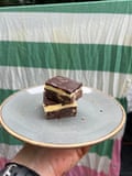 Joyce Hardcastle ‘specifies’ finely chopped almonds in her nanaimo bars. So take note.