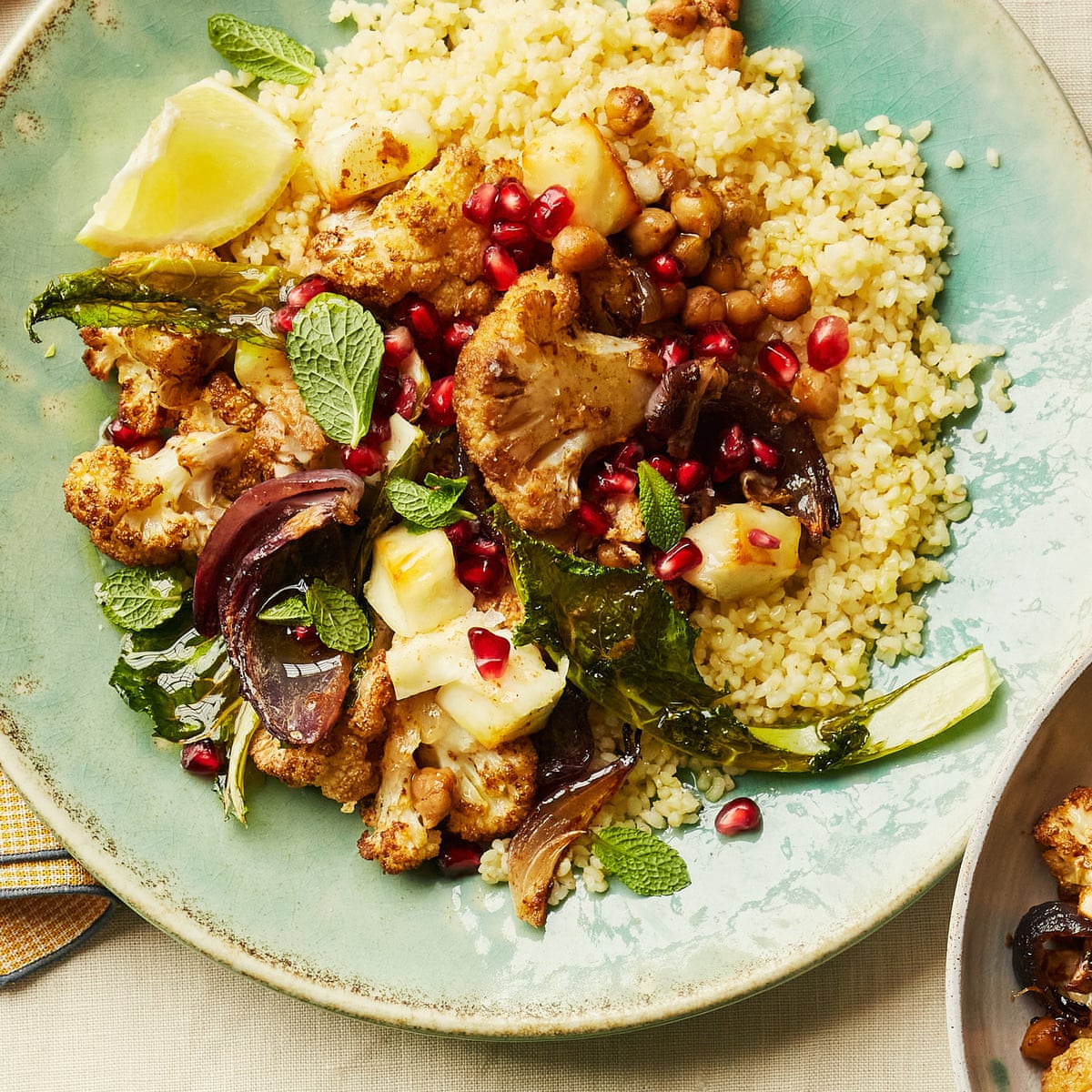 Middle Eastern Vegan Whole Roasted Cauliflower Middle Eastern