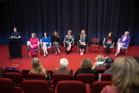 Lecture in the Theatre of Parliament House featuring Moira Deeming and Katherine Deves titled “Why can’t women talk about sex?” .