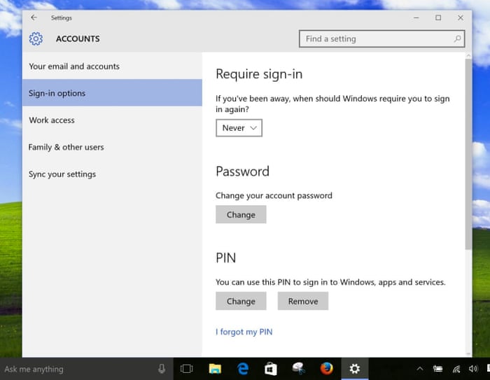 How Can I Stop Windows 10 Asking Me For My Password Technology