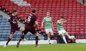 Christie scores from outside the box.