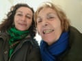 Lila Nunes and Paula Rego in 2018.