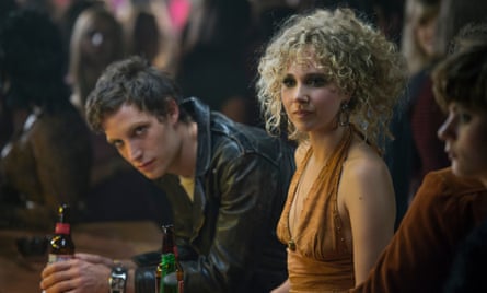 Juno Temple with Mick Jagger's son James in Vinyl