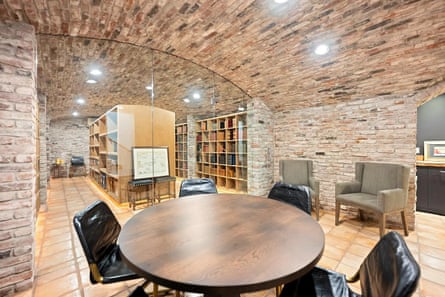 a wine cellar