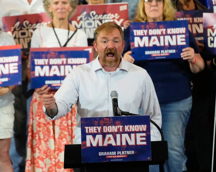 Graham Platner wins Maine Democratic Senate primary – video