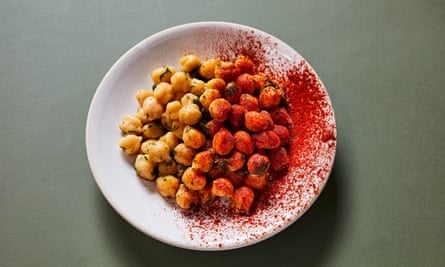 Chater’s’ chickpeas, persillade and paprika starter.