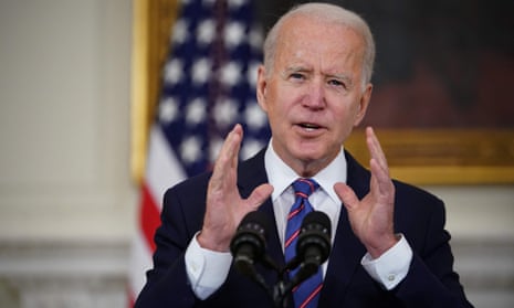 Biden in the White House in April 2021. He enters the 2024 campaign cycle dogged by stubbornly low approval ratings.