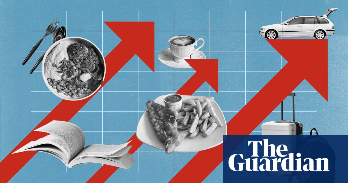UK inflation: which goods and services have changed most in price ...