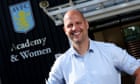 'We have to dream': Robert de Pauw takes job as Aston Villa Women manager