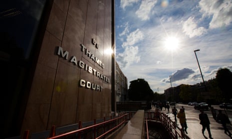 Thames magistrates court