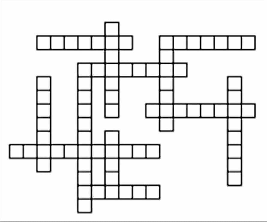 Can you solve it? The crossword that counts itself ...