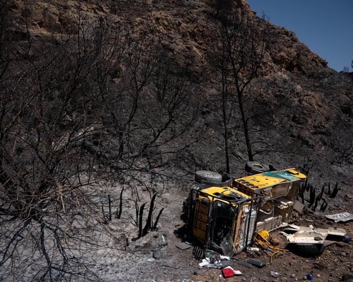 British couple confirmed to have been killed by deadly wildfires in Spain