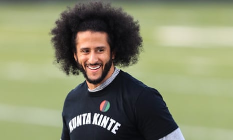 Colin Kaepernick has kept in shape during his time away from the NFL.