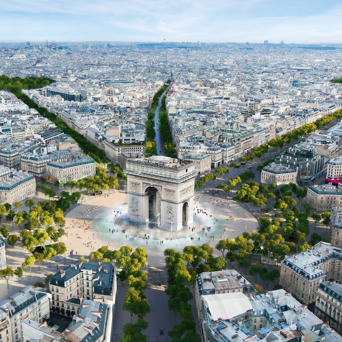 Paris Agrees To Turn Champs Elysees Into Extraordinary Garden Paris The Guardian Paris Agrees To Turn Champs Elysees Into Extraordinary Garden Paris The Guardian