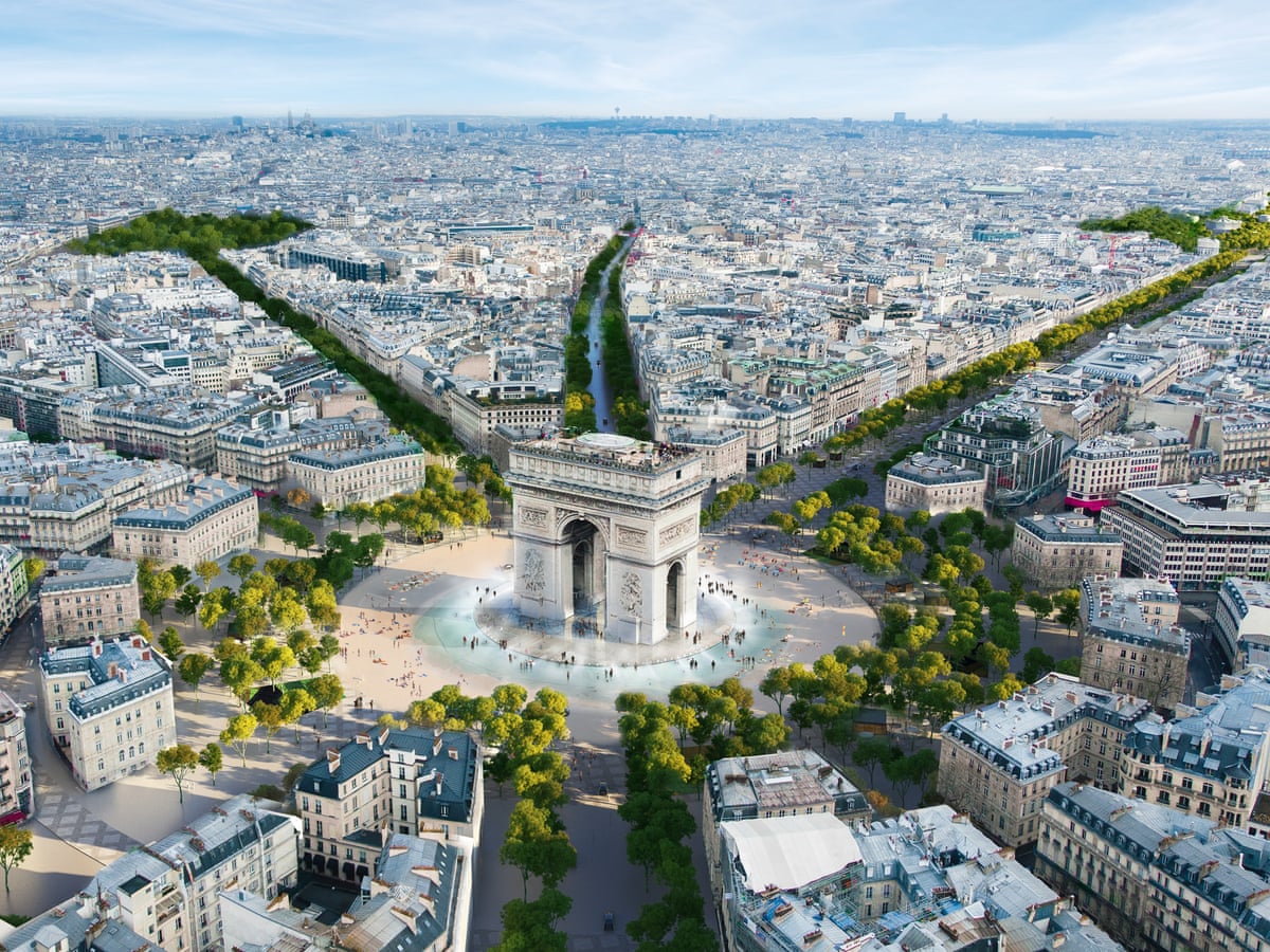 Paris agrees to turn Champs-Élysées into 'extraordinary garden' | Paris | The Guardian