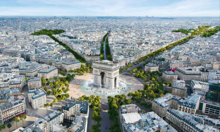 le champs elysées