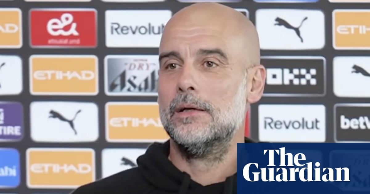 ‘My vibe and energy will be there for ever’: Guardiola turns on charm in City farewell