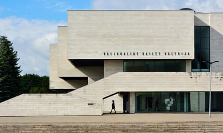Lithuania, Vilnius, Facade of National Gallery of ArtNational Gallery of Art. Vilnius, Lithuania