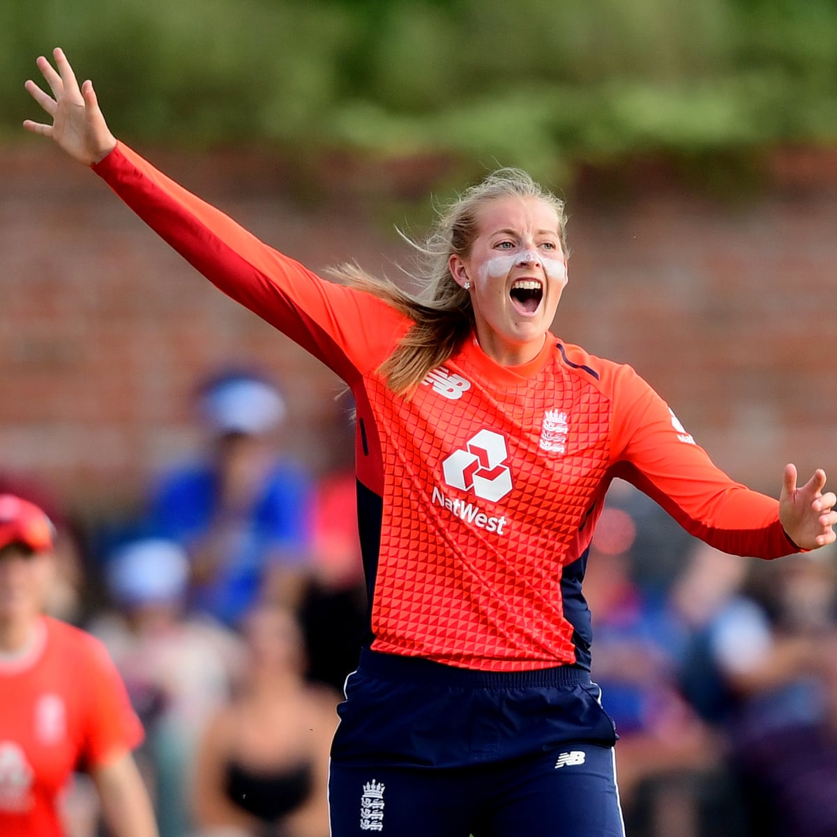 Sophie Ecclestone: 'I got him out first ball. All the lads were laughing' | England women's cricket team | The Guardian