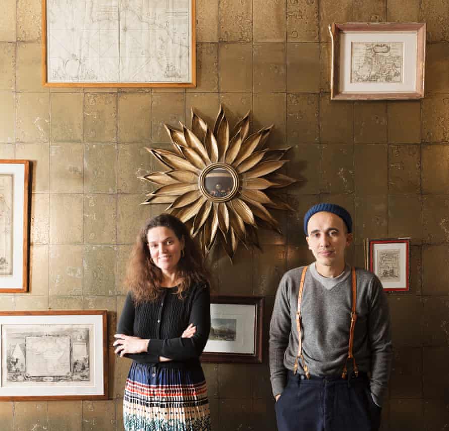 Victoire de Taillac and her husband, Ramdane Touhami.