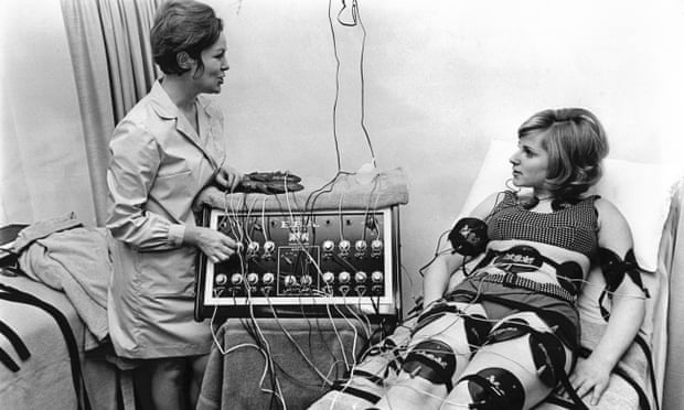 A 1968 slimming programme using electric currents.