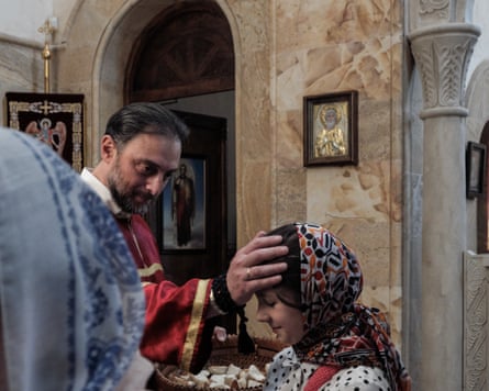 The oligarch and media mogul Levan Vasadze, pictured here serving in a church he had built