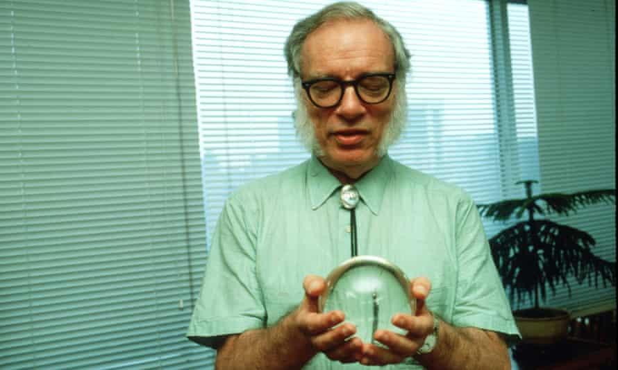 I, Robot author Isaac Asimov in 1985