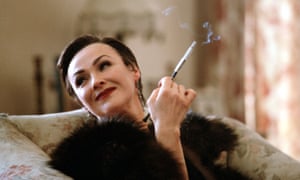 Frances Barber as “the Bolter”, so named because she can’t stay with one man, in the BBC adaptation of Love in a Cold Climate.