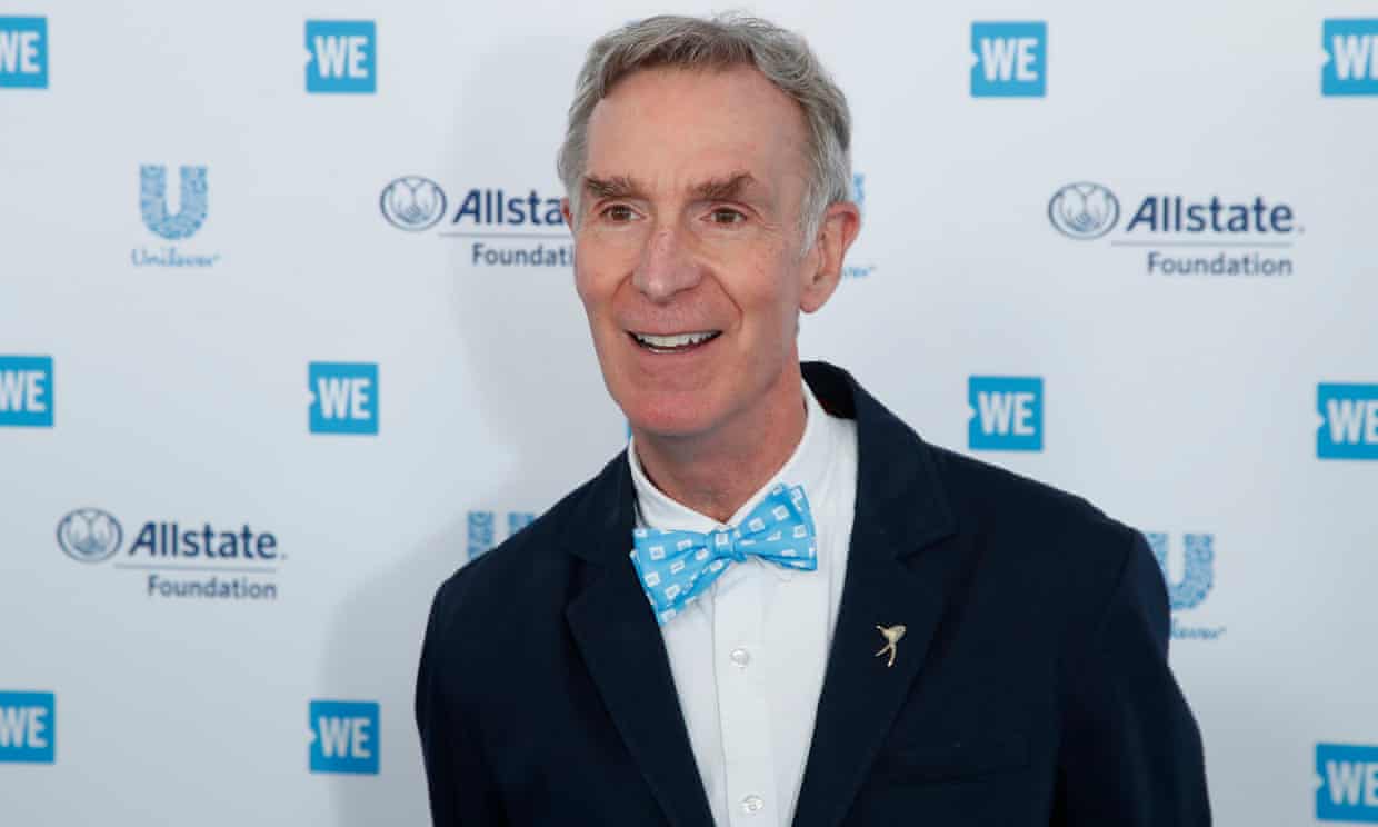   This article is more than 9 months old 'The planet is on fire': Bill Nye driven to F-bomb rant by climate change