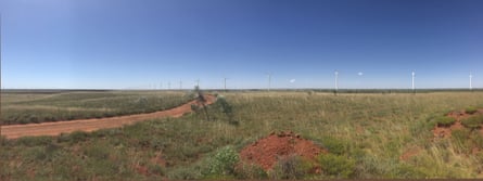 The future site of the Asian Renewable Energy Hub.