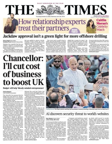 Times splash.