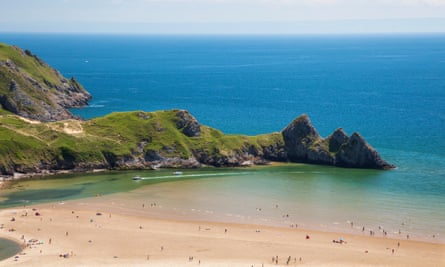 Three Cliffs Bay, Gower.