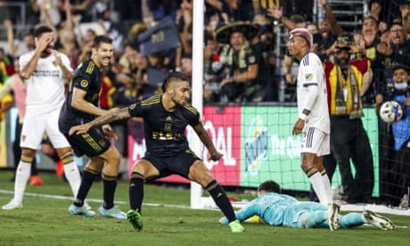 MLS playoffs: LAFC stun LA Galaxy on Chicho Arango’s 93rd-minute winner