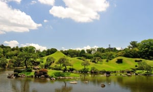 Jardin Suizenji Jojuen, préfecture de Kumamoto, Kyushu.