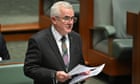 Australia politics live: Andrew Wilkie claims during question time that Labor ‘prevented’ him tabling documents about AFL drug tests