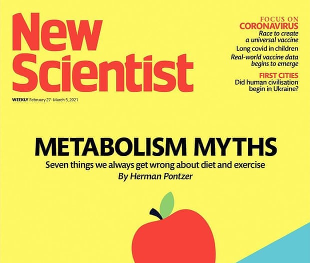 Cover of New Scientist magazine
