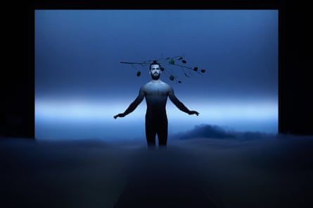 Adam’s Passion, a music theatre piece by Arvo Pärt and Robert Wilson, in a staging in 2015 at the Noblessner Foundry in Tallinn, Estonia.