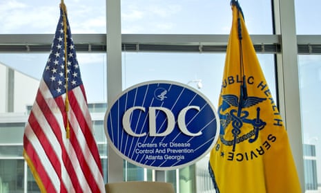 CDC logo with US flag.