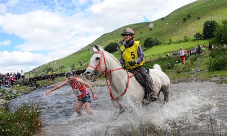 Man V Horse Race, Llanwrtyd Wells, Wales, Britain