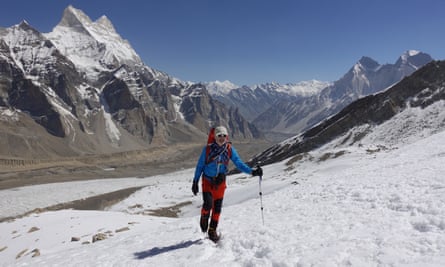 Malcolm Bass on expedition to Janhukot in 2018.