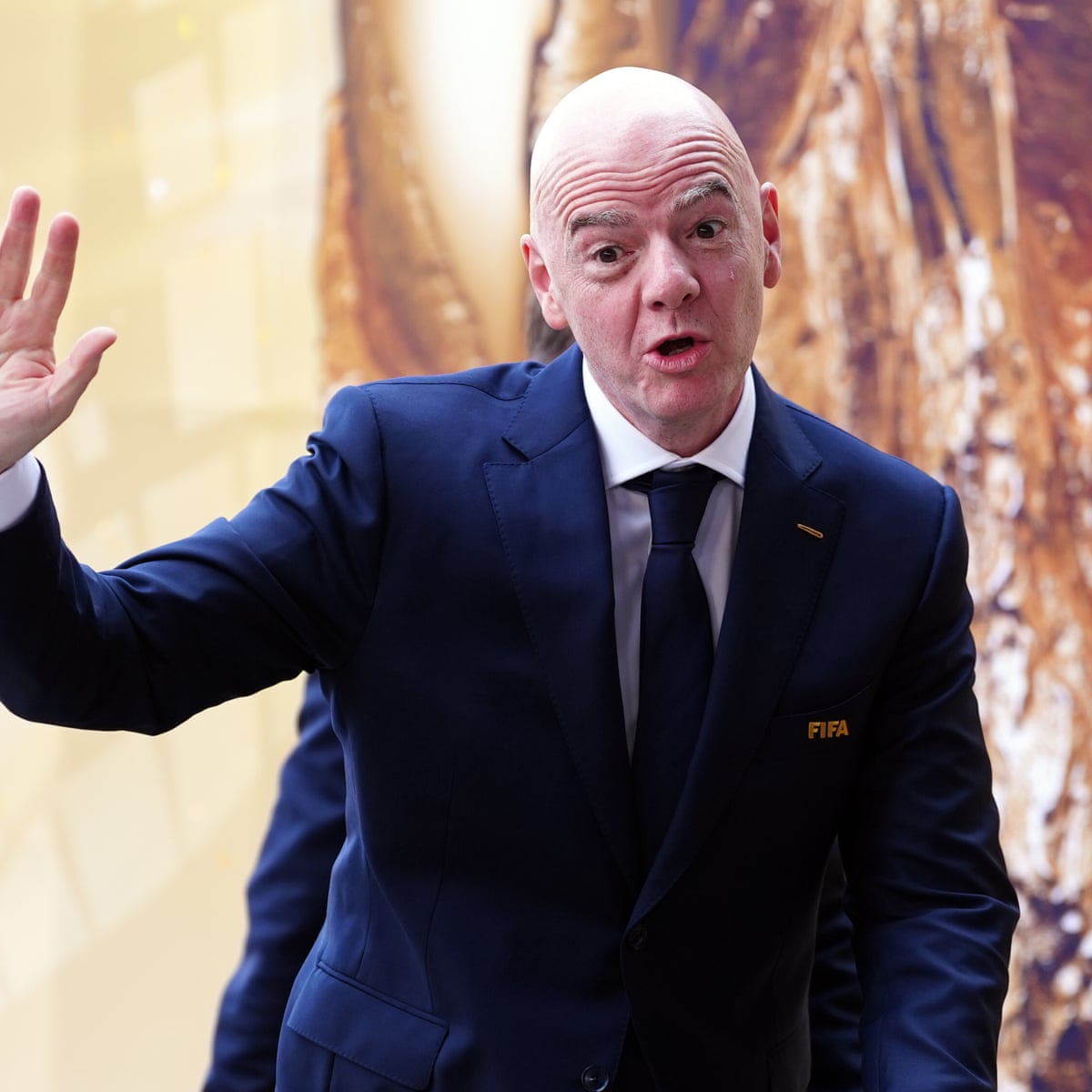 Gianni Infantino 'has lost Uefa's confidence' after Fifa chief scraps World Cup sell-off plan | Gianni Infantino | The Guardian