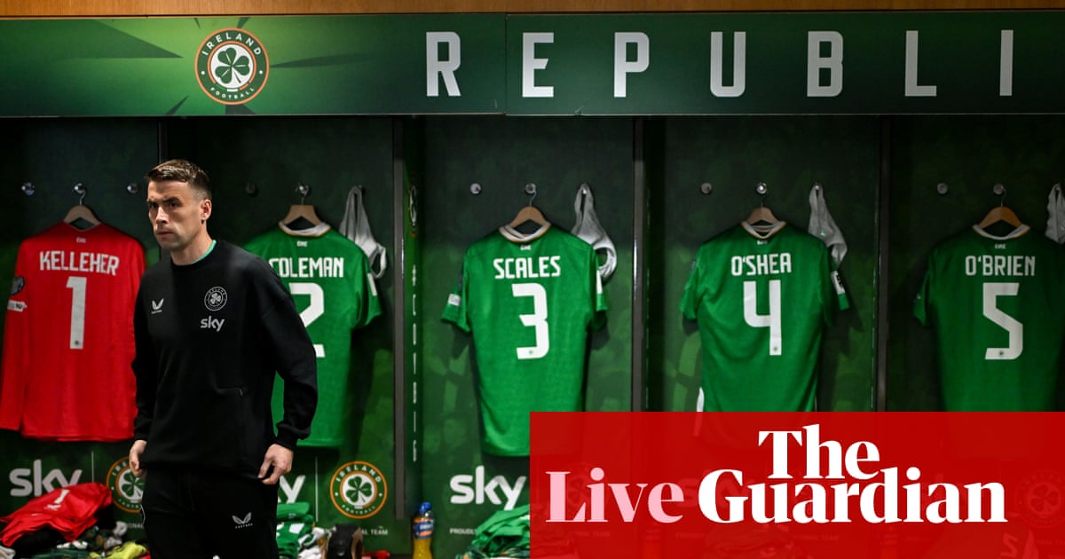 Republic of Ireland v Portugal, France v Ukraine, and more: World Cup 2026 qualifying – live