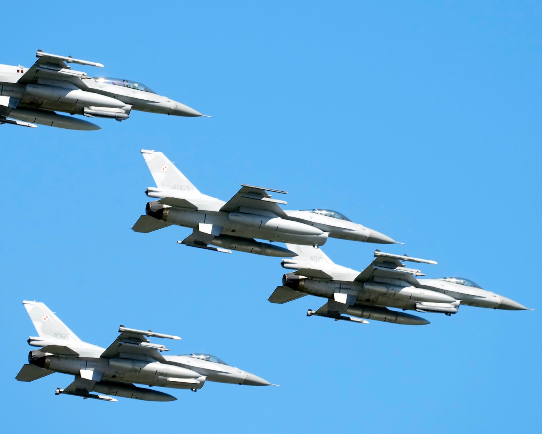 Poland shoots down Russian drones