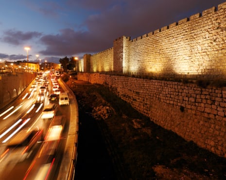 Jerusalem’s 16th-century walls, built by the Ottomans.